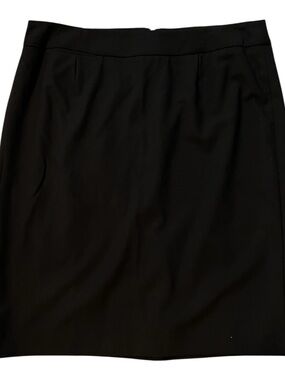 Calvin Klein Women's Black Mini Pencil Skirt Size 16